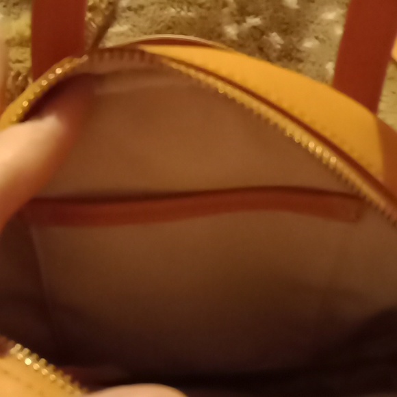 LC Lauren Conrad Lydia Round Crossbody Mini Bag, Med Yellow - Picture 5 of 5